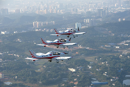 PA视讯平台飞行表演队精彩亮相珠海航展