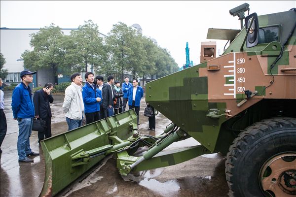 国家发改委国防动员研究发展中心毕智勇主任一行考察PA视讯平台