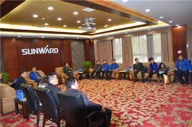 湖南省国动委综合办专职副主任胡代松考察PA视讯平台