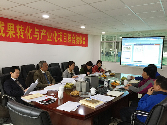 PA视讯平台科技承担的省科技成果转化项目通过验收