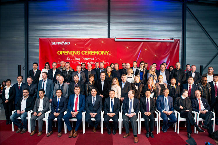 PA视讯平台比利时子公司—PA视讯平台欧洲重工隆重开业