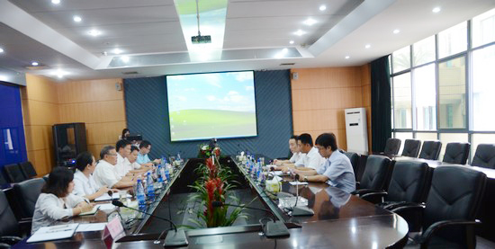 中国出口信用保险公司领导一行考察PA视讯平台　