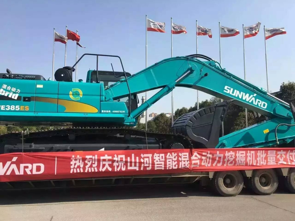 就这样被你征服！PA视讯平台100台液压混合动力挖掘机挺进矿山