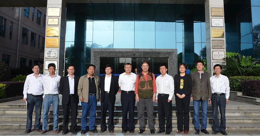 盾构及掘进技术国家重点实验室陈馈主任一行莅临PA视讯平台考察交流