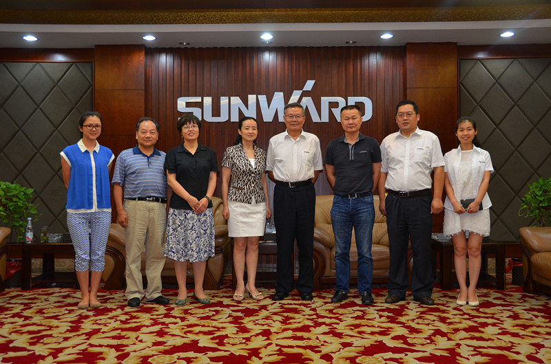 民盟湖南省委领导莅临PA视讯平台考察交流