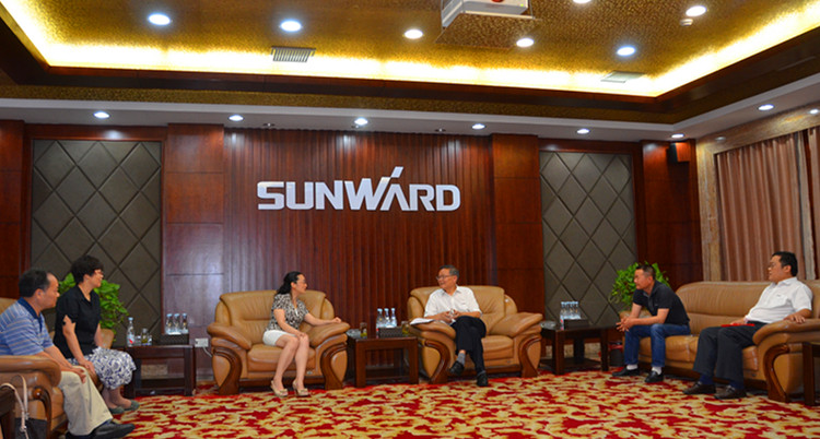 民盟湖南省委领导莅临PA视讯平台考察交流