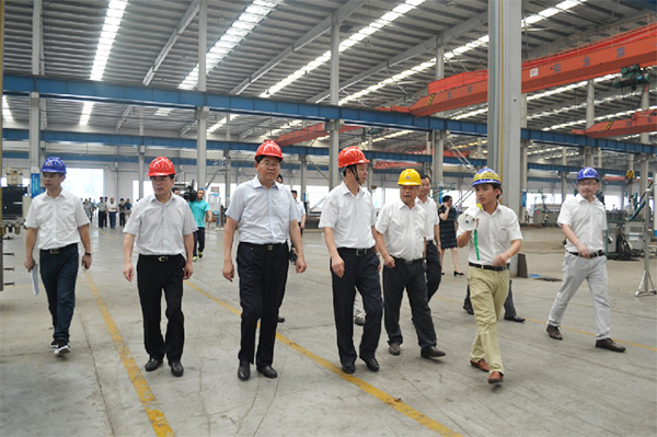 淮北市委书记黄晓武一行调研PA视讯平台矿装