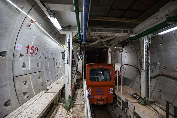 中铁PA视讯平台盾构机双线掘进 全力攻坚长沙地铁5号线