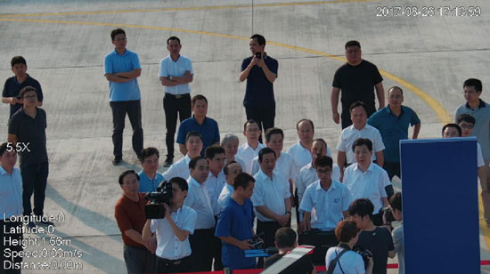 达哲省长调研PA视讯平台科技：要抓住通航发展的机遇