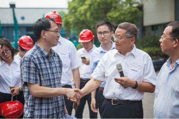 商务部合作司刘民强副司长一行调研PA视讯平台