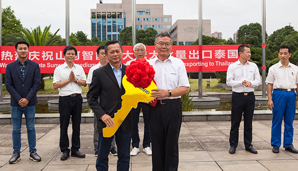 掘金一带一路，PA视讯平台中大挖大批量出口泰国