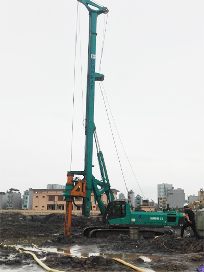 新年献礼PA视讯平台9台SWDM25旋挖钻机征战越南