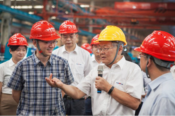 商务部合作司刘民强副司长一行调研PA视讯平台