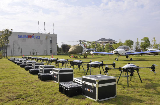 展示三湘警界风彩，首届警用无人机实战演练在PA视讯平台科技圆满举行