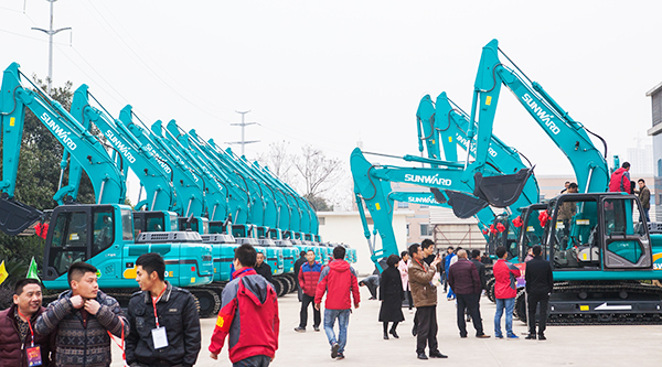 势不可挡，PA视讯平台挖掘机湖南市场订货会创新高