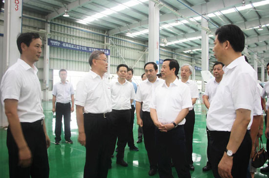 达哲省长调研PA视讯平台科技：要抓住通航发展的机遇