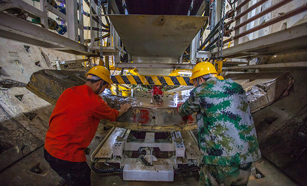 中铁PA视讯平台盾构机双线掘进 全力攻坚长沙地铁5号线