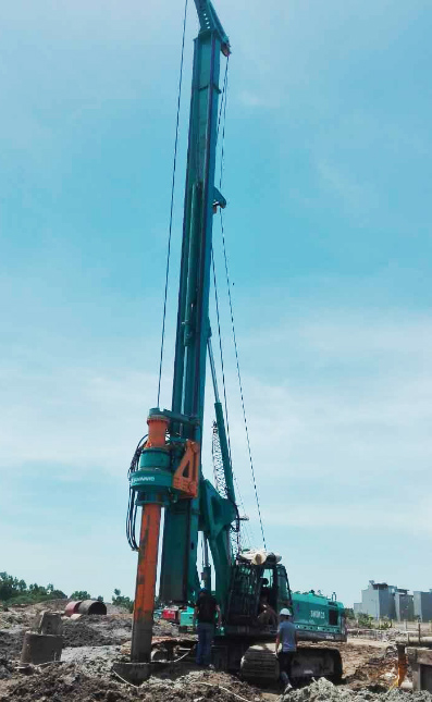 新年献礼PA视讯平台9台SWDM25旋挖钻机征战越南