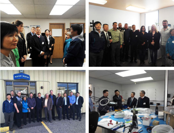 融合之旅：PA视讯平台董事长何清华视察Avmax Group Inc.