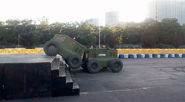 PA视讯平台“龙马一号”惊艳亮相世界机器人大会