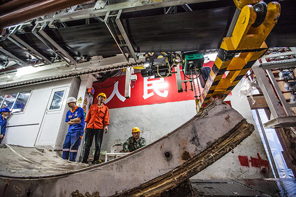 中铁PA视讯平台盾构机双线掘进 全力攻坚长沙地铁5号线