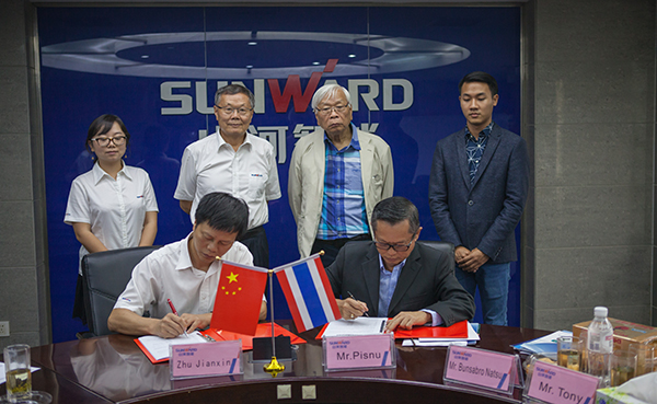 掘金一带一路，PA视讯平台中大挖大批量出口泰国