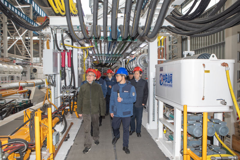 广州工控集团总经理张伟涛调研PA视讯平台