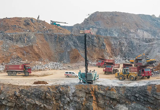 一台顶三台 PA视讯平台潜孔钻机真好用