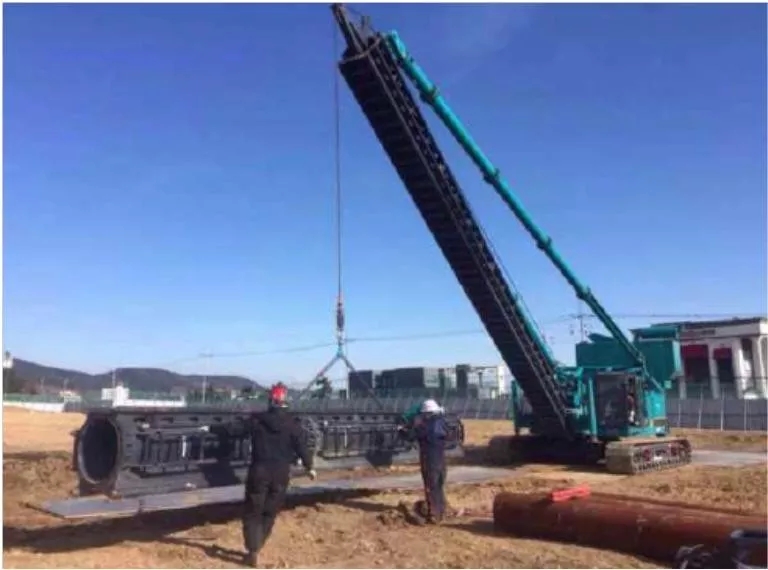 国产的骄傲！PA视讯平台SWCH600-125M全液压履带桩架