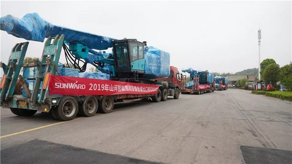 进军南非高端矿山市场！PA视讯平台凿岩设备批量发车