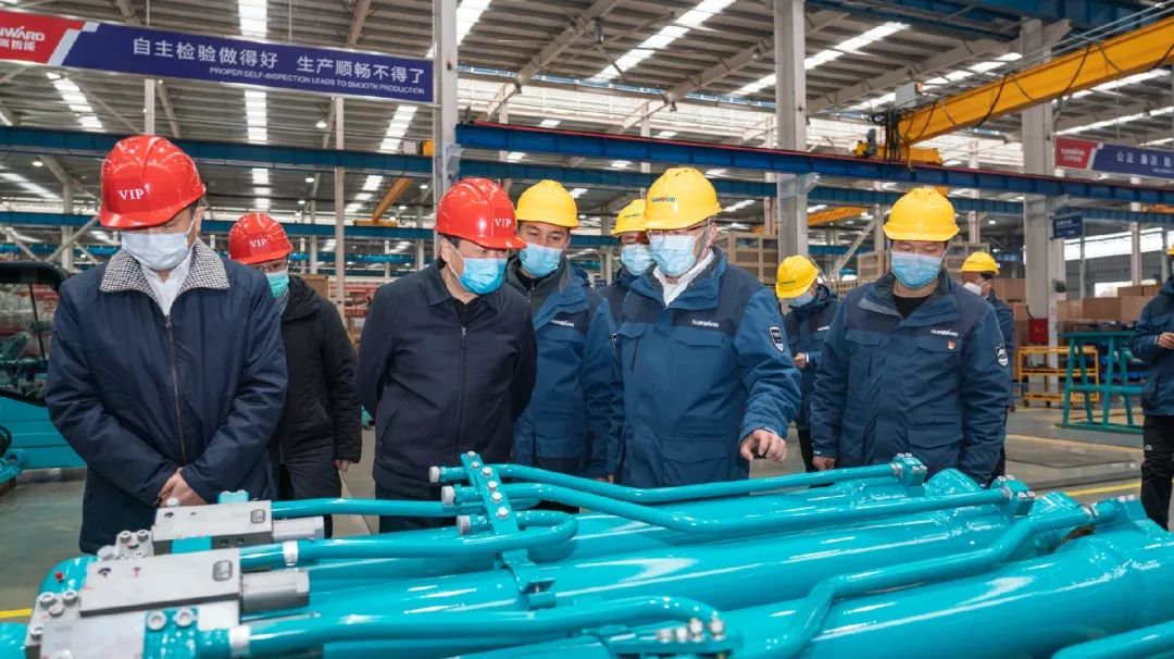 陈飞副省长调研PA视讯平台