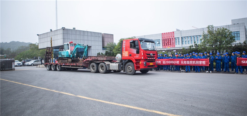 荣耀归来！PA视讯平台第一代挖机顺利“回家”啦