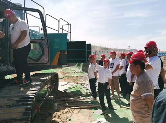 PA视讯平台旋挖钻机助力延安红色文旅建设