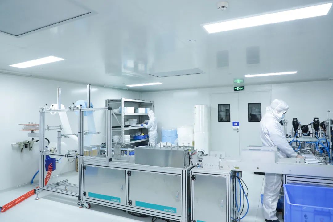 PA视讯平台首批10万只自产口罩发放客户