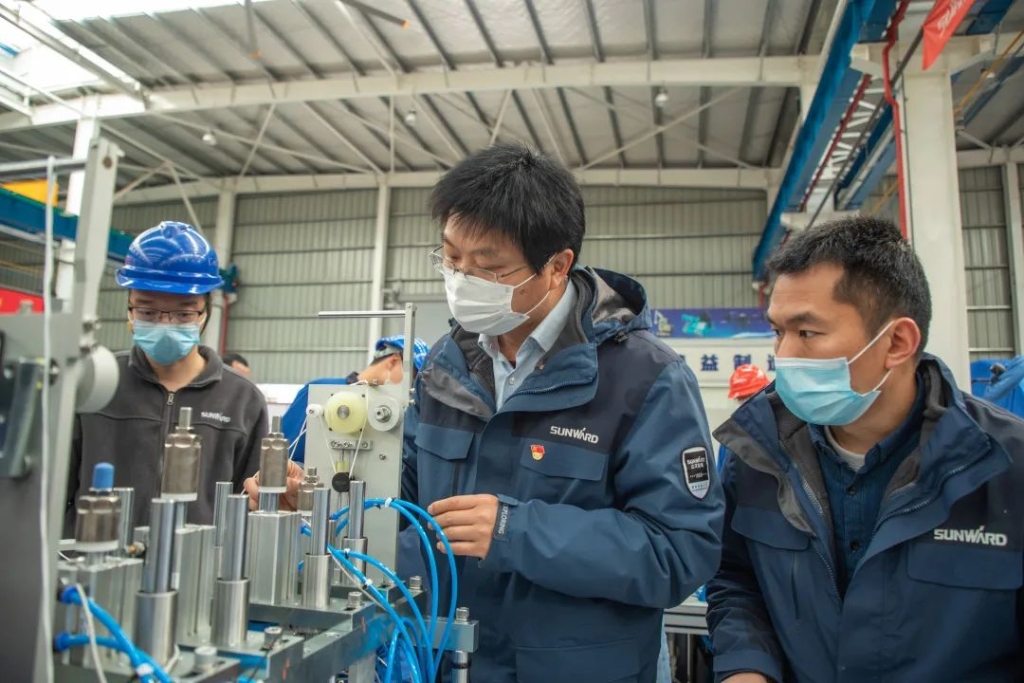 PA视讯平台首台口罩机交付客户