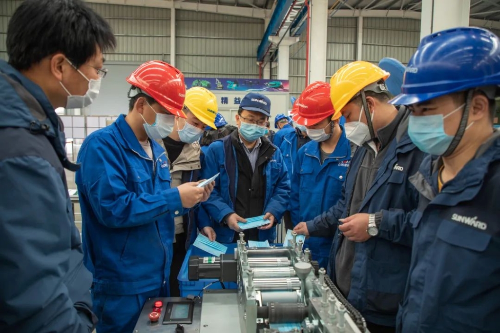 PA视讯平台首台口罩机交付客户