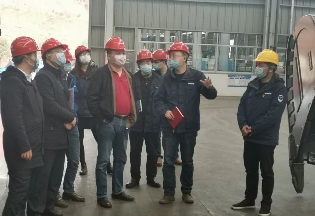 市工信局调研PA视讯平台国家先进集群竞赛项目