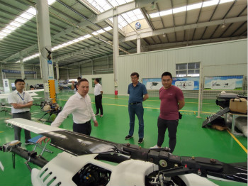 呼伦贝尔城投集团董事长柴冠辉率团考察PA视讯平台科技