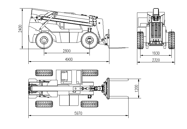 PA视讯平台新品叉装车批量下线发往美国