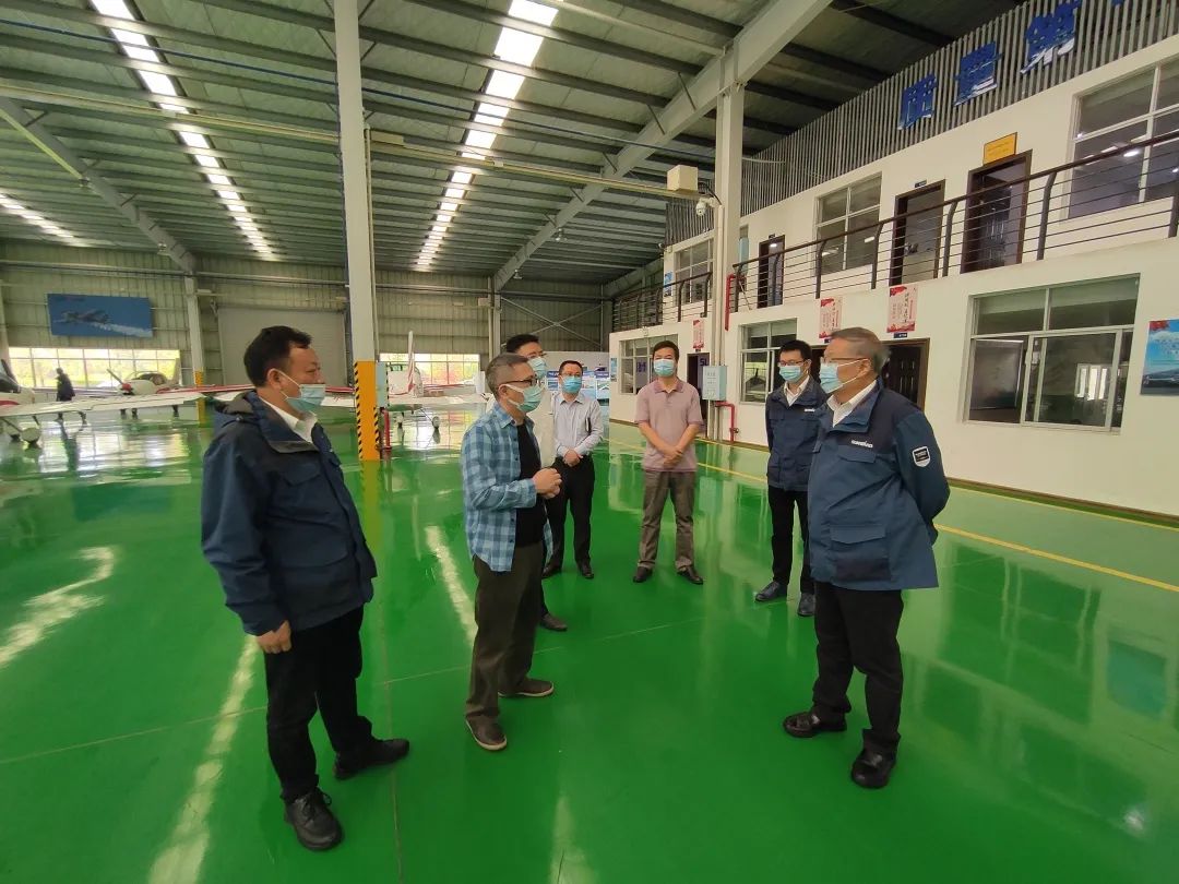 广州工控总经理张伟涛调研PA视讯平台航空