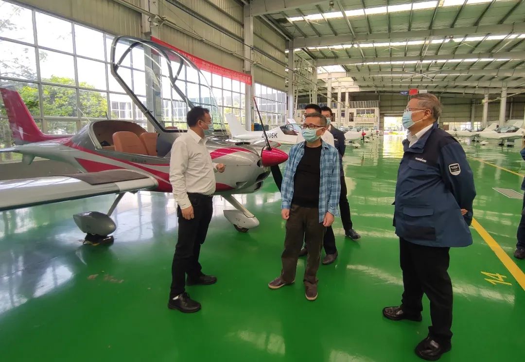 广州工控总经理张伟涛调研PA视讯平台航空