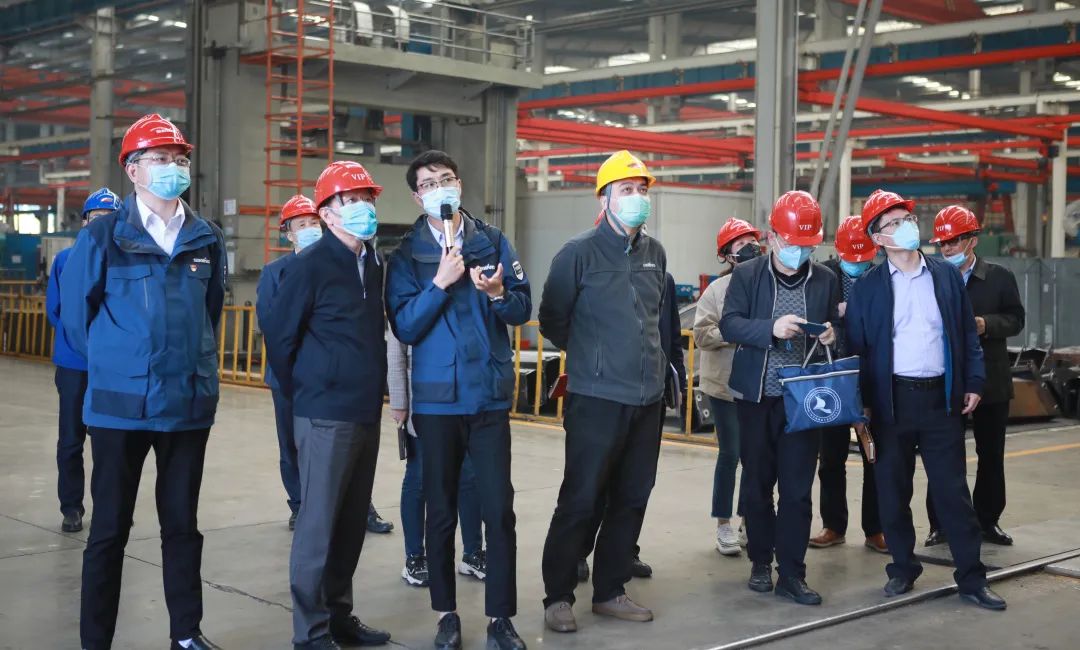 宁夏工信厅副厅长张伟一行调研PA视讯平台