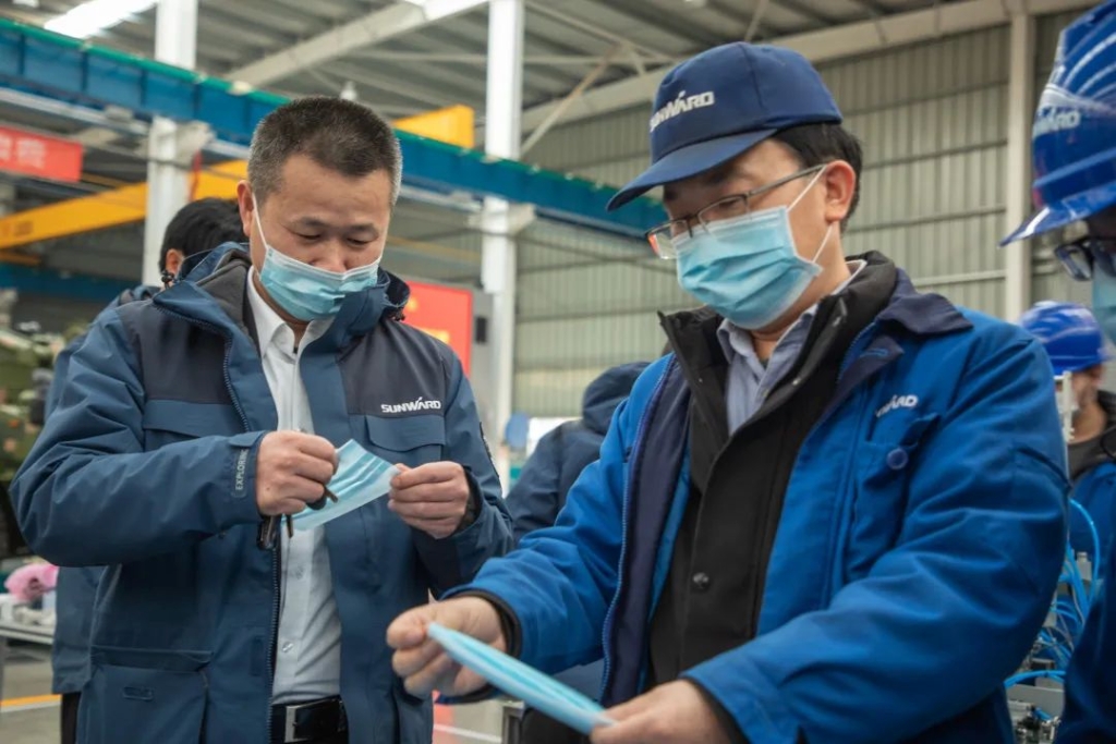 PA视讯平台首台口罩机交付客户