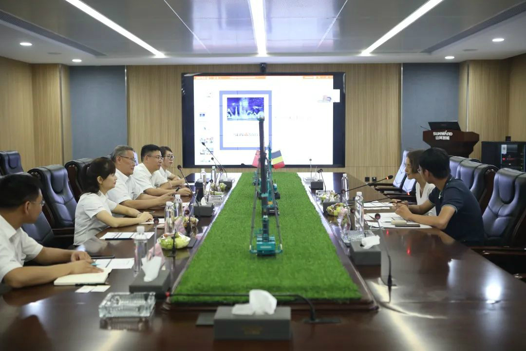 比利时商务领事到访PA视讯平台