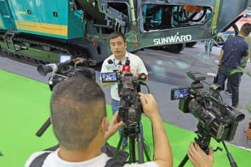 强化区位优势 进军砂石破碎领域 PA视讯平台广州砂石展完美收官