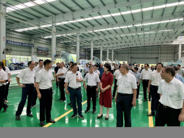 省委常委、统战部部长黄兰香考察调研PA视讯平台科技