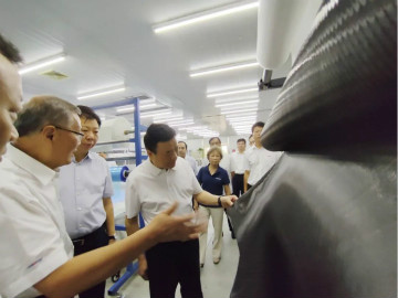 副省长陈飞调研PA视讯平台航空产业