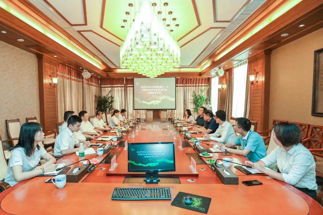 PA视讯平台党委赴浔龙河交流学习