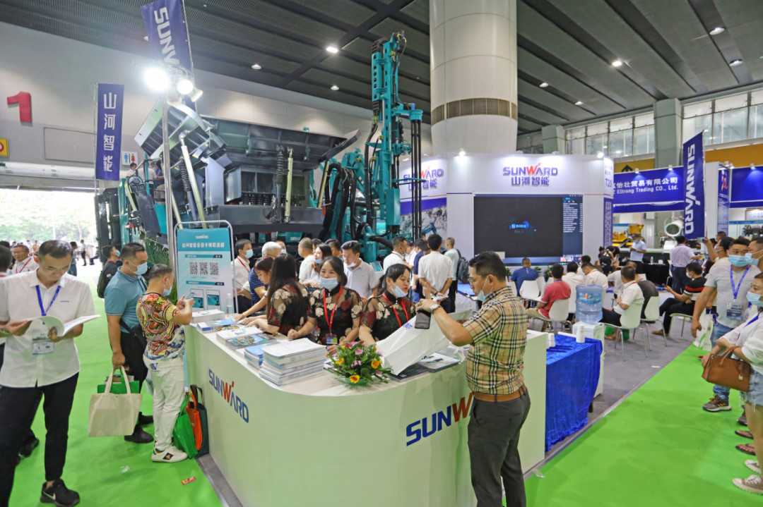 强化区位优势 进军砂石破碎领域 PA视讯平台广州砂石展完美收官