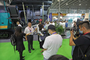 强化区位优势 进军砂石破碎领域 PA视讯平台广州砂石展完美收官